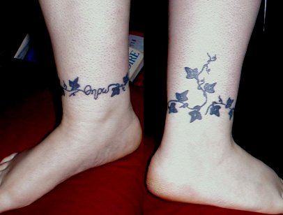 Ankle tattoo designs have been