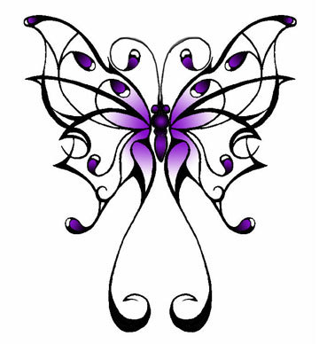  Size:2700x2321 - 626k: Real Butterfly Tattoos