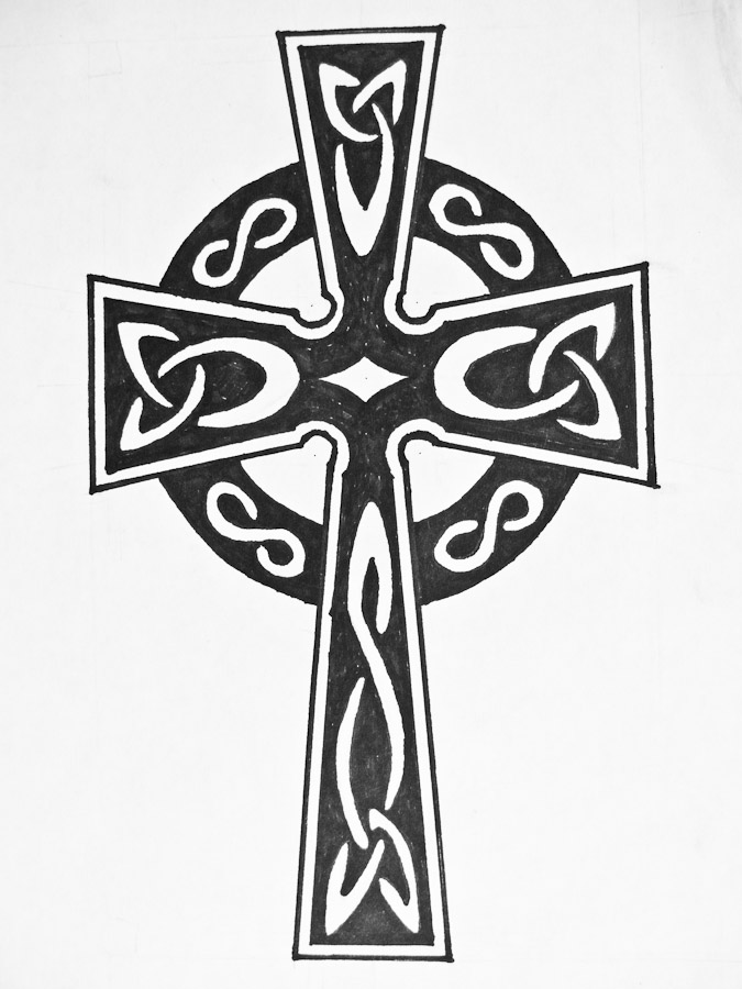 Source url:http://tattoo-gallery-design.blogspot.com/2008/10/celtic-cross-