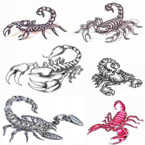 zodiac scorpio tattoos