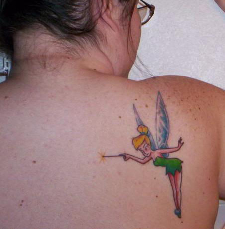 Tinkerbell Party Supplies Temporary Tattoos.
