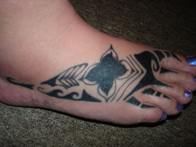  image Foot Tribal Image One