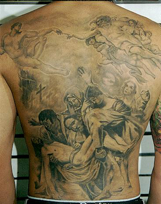 Blue Laws - Origins of Blue Laws in America · Tattoo expresses religious