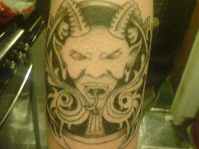 lucky 7 tattoo. Source url:http://darkcatz.blogspot.com/: Size:400x311 